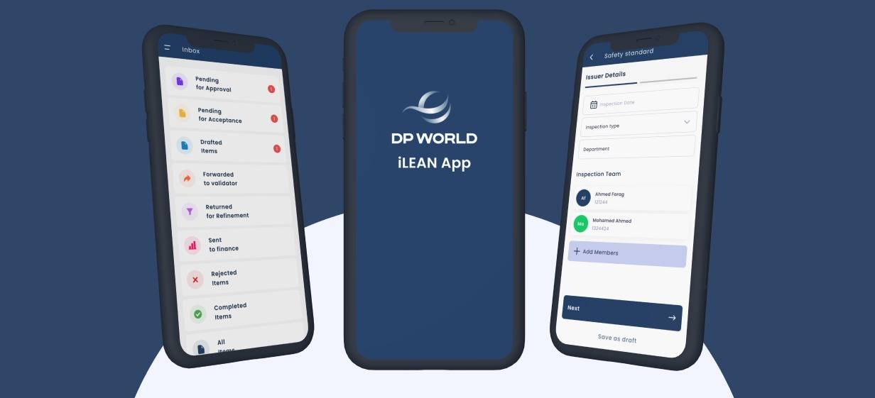 mobile app development for DP World Sokhna